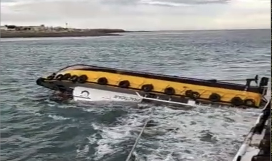 Puerto Deseado: muere operario de un remolcador que asistía a un pesquero chino
