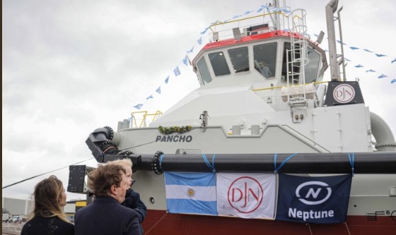 Jan De Nul  presenta “Pancho”, su nueva draga de inyección de agua