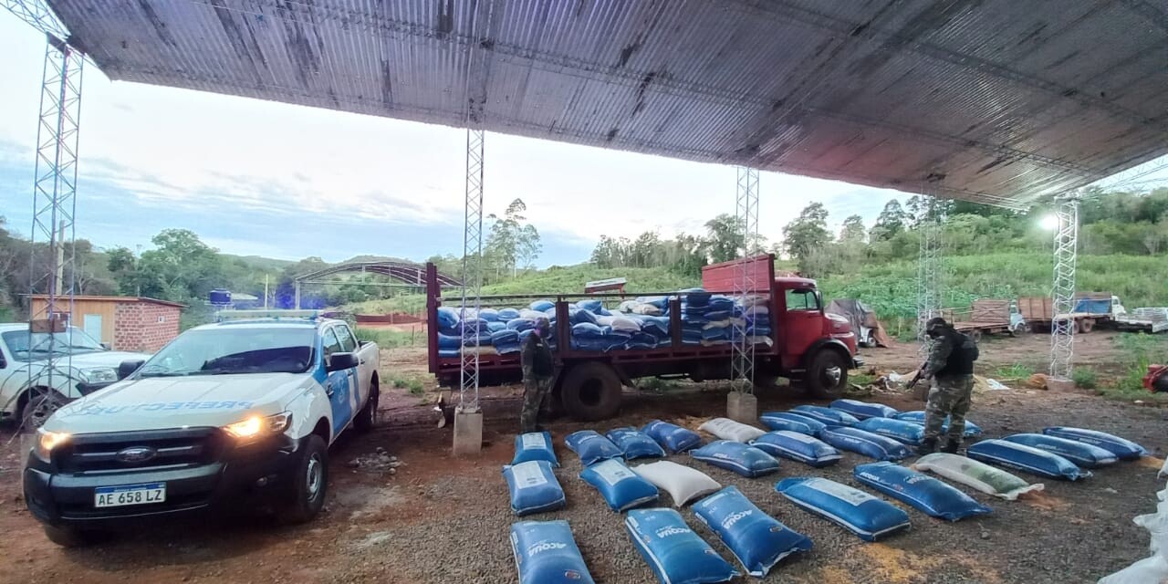 Prefectura incautó un cargamento de granos que iba a ser exportado de manera ilegal