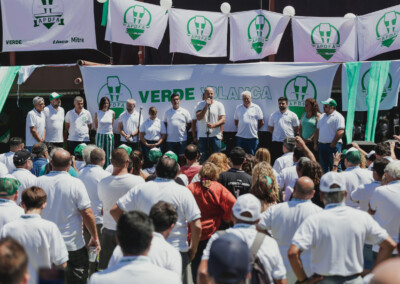 Elecciones en APDFA: Cierre de la Verde y Blanca: Salom llamó a fiscalizar, “el 2 de marzo la victoria es de todos nosotros”
