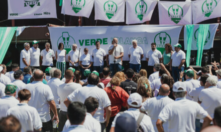 Elecciones en APDFA: Cierre de la Verde y Blanca: Salom llamó a fiscalizar, “el 2 de marzo la victoria es de todos nosotros”