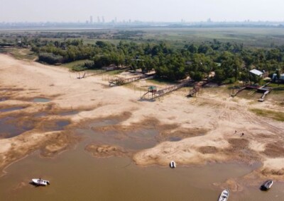 La histórica bajante del Paraná ya lleva más de dos años y seguirá al menos hasta abril