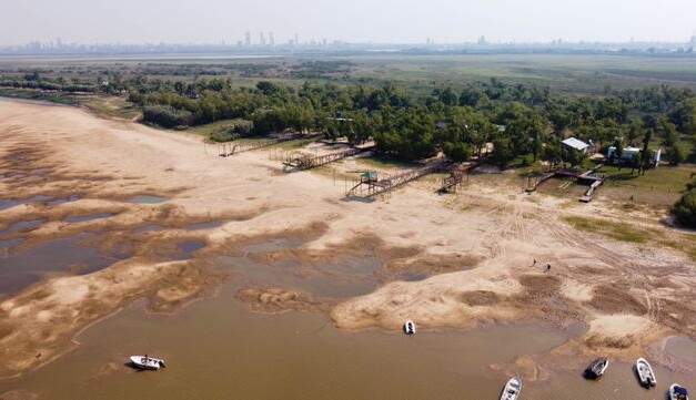 La histórica bajante del Paraná ya lleva más de dos años y seguirá al menos hasta abril