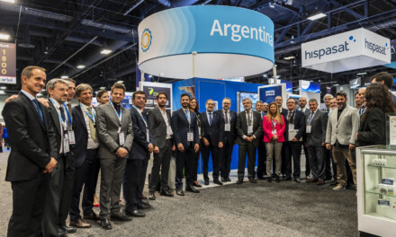 La industria satelital y aeroespacial argentina destacó en la feria «Satellite 2022»