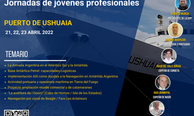 Ingenieros portuarios se reúnen en el Puerto de Ushuaia