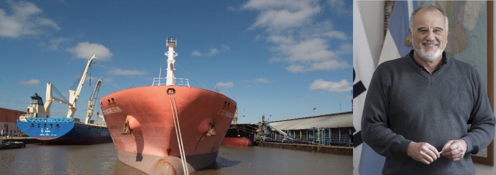 Puerto La Plata: Estamos poniendo la simiente de una red fluvial federal