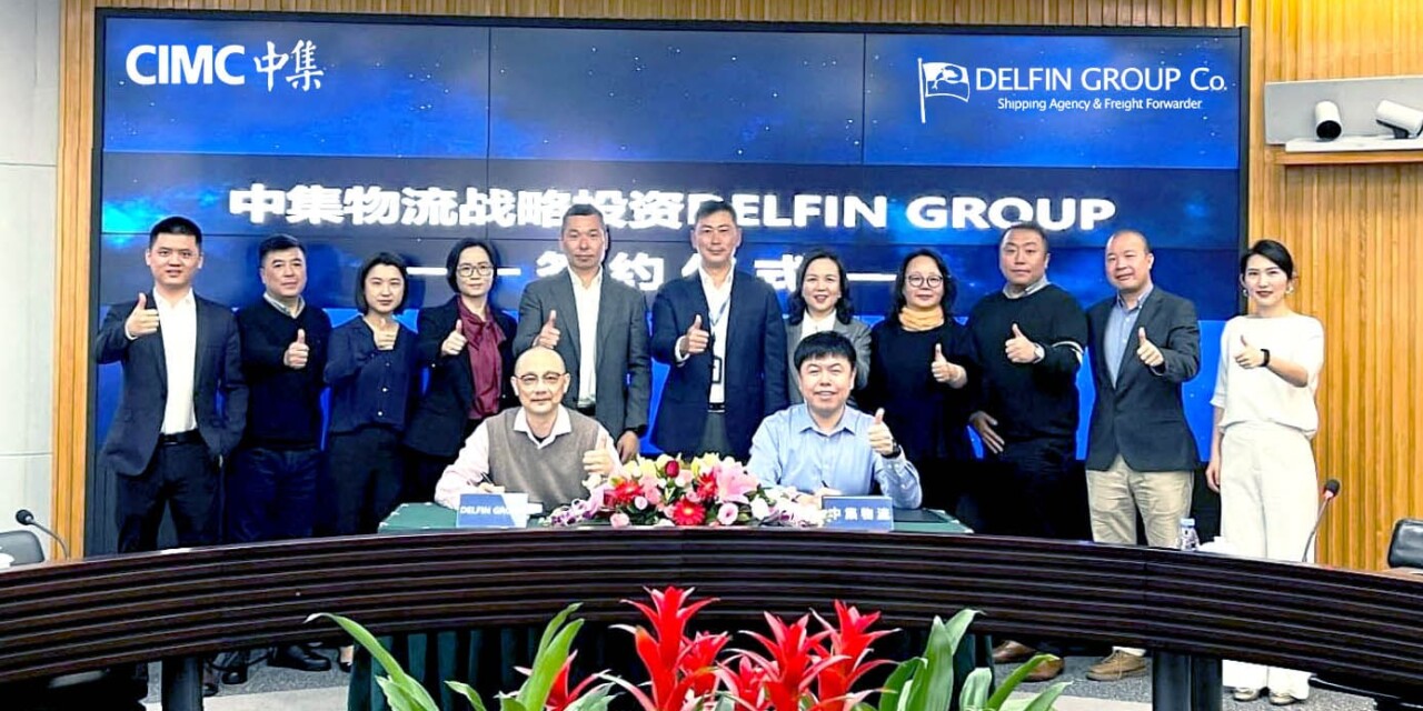 CIMC Logistics y Delfin Group firmaron un acuerdo de integración estratégica