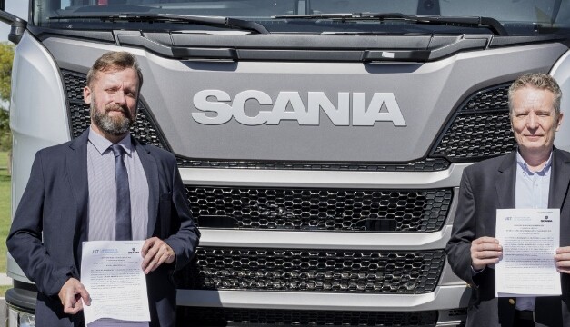 La JST y Scania firman un convenio para mejorar la seguridad