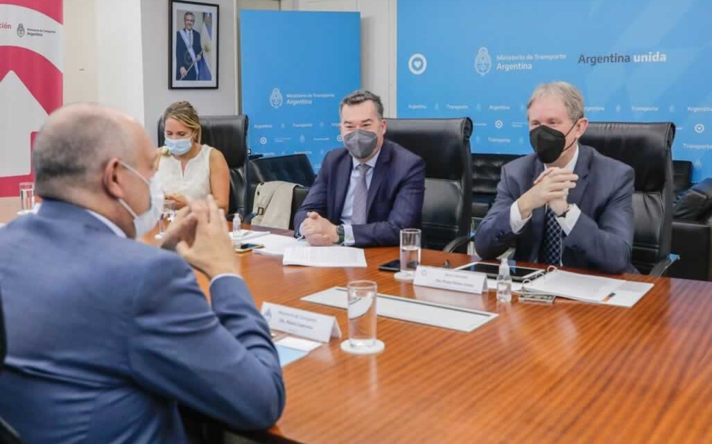 Guerrera se reunió con representantes del Banco Mundial para analizar obras ferroviarias