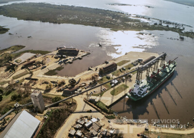 Puerto San Pedro hace punta en un reclamo vital