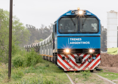 Crece el transporte de áridos por ferrocarril en el primer trimestre del 2022