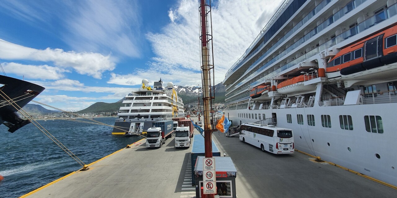 Concluye exitosa temporada de cruceros en Ushuaia
