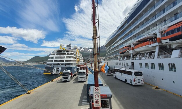 Concluye exitosa temporada de cruceros en Ushuaia