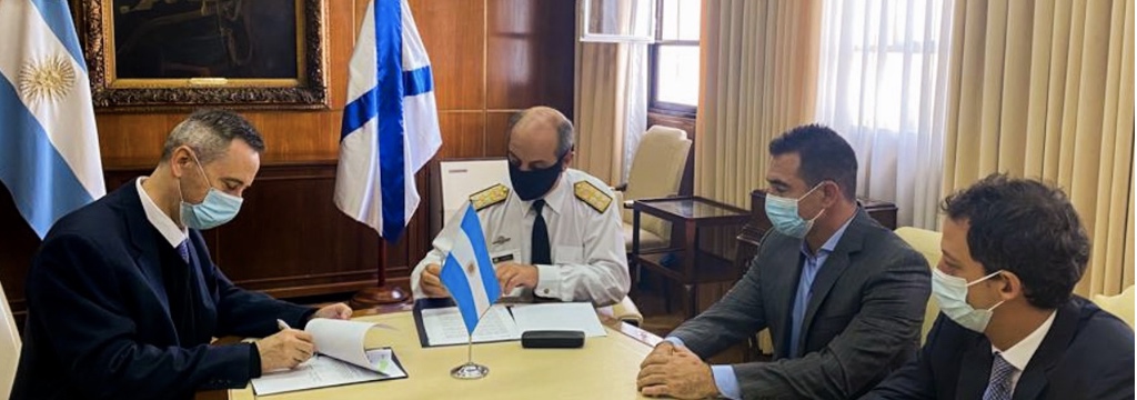 La Administración General de Puertos y la Armada Argentina firmaron convenio de capacitación