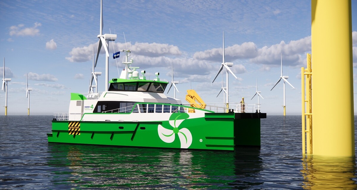 Damen construye tres buques híbridos ￼