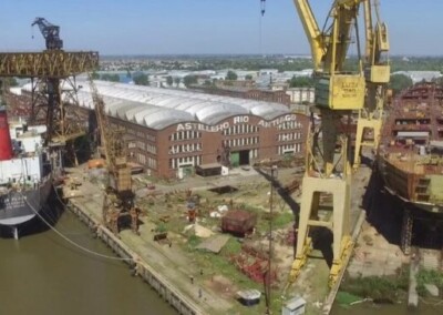 Encuentro internacional sobre la industria naval en el Astillero Río Santiago