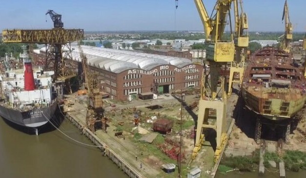 Encuentro internacional sobre la industria naval en el Astillero Río Santiago