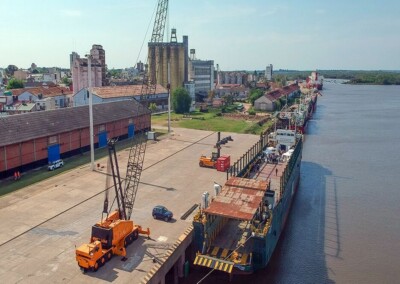 Buscan generar mayor calado en el puerto de Concepción del Uruguay