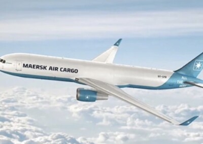 Maersk presentó su línea aérea de carga