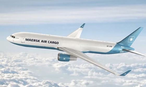 Maersk presentó su línea aérea de carga