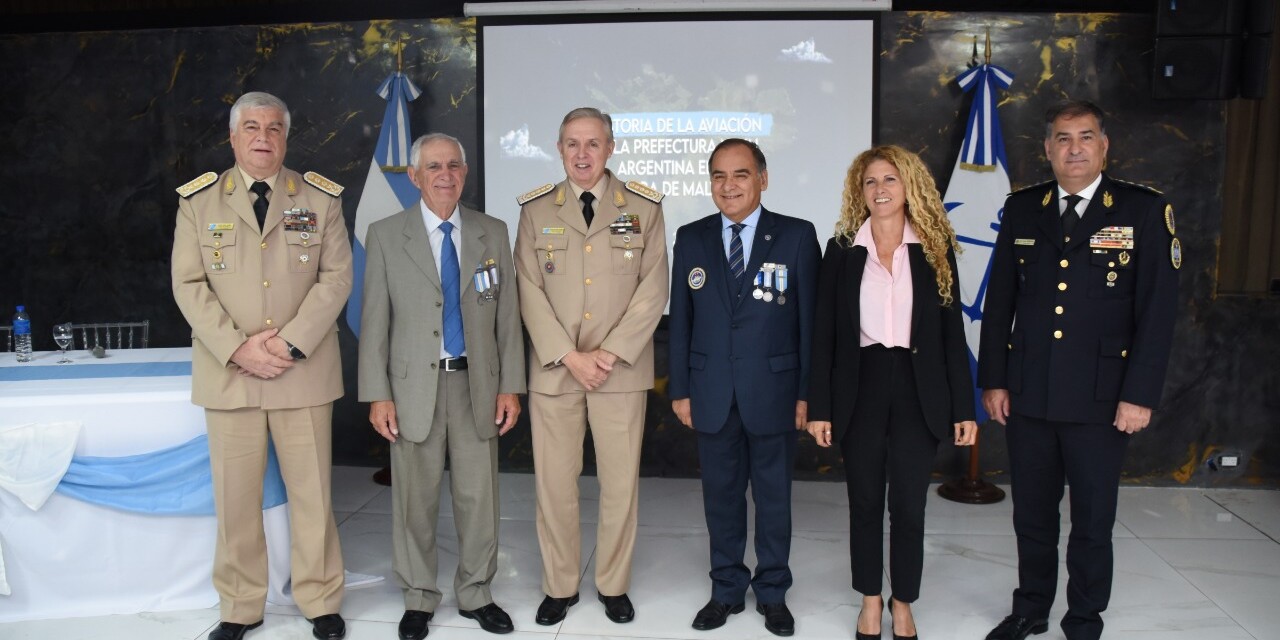 Se presentó el libro “Historia de la aviación de la Prefectura Naval Argentina en la Guerra de Malvinas”