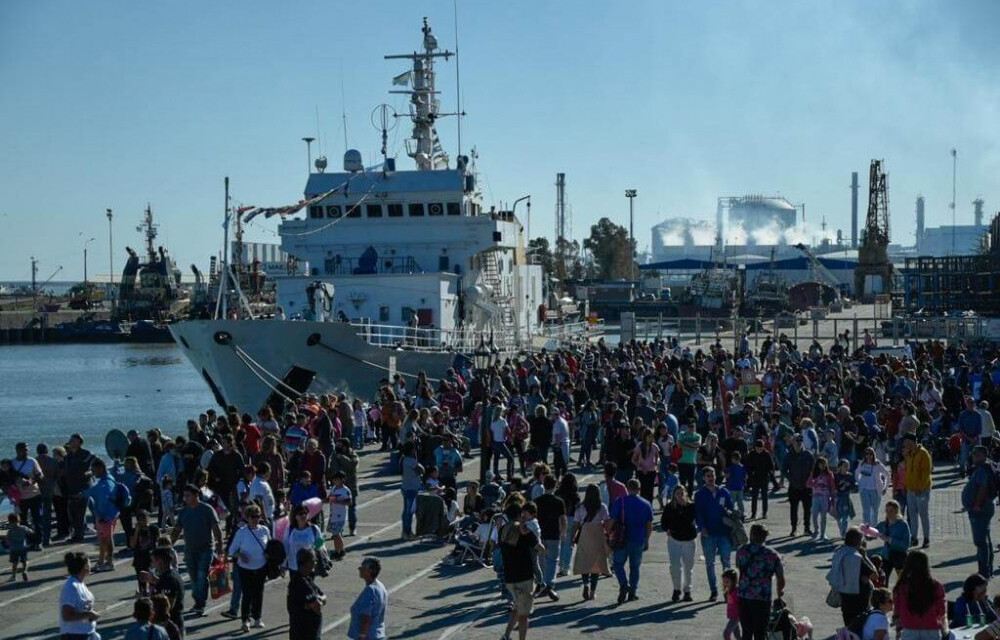 Más de 200 mil personas visitaron el puerto de Bahía Blanca para la fiesta del camarón y el langostino