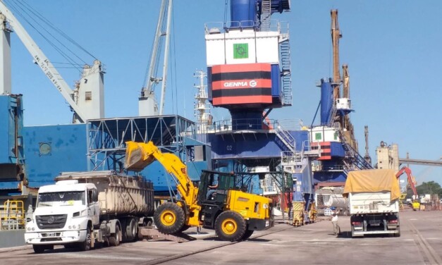 Avanzan obras de infraestructura en los puertos fluviales de San Nicolás y San Pedro 