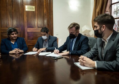 La JST firmó un convenio de cooperación y asistencia técnica con Misiones