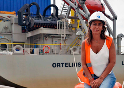 Carla Monrabal cumple dos años de gestión al frente del Puerto Dock Sud