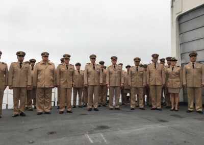 Prefectura fue parte de las conmemoraciones  por el 40º aniversario de la Gesta de Malvinas