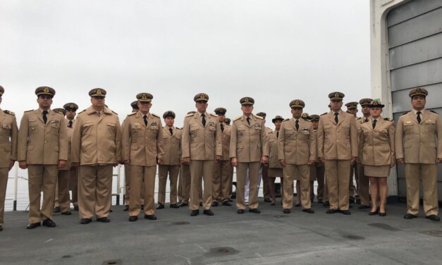Prefectura fue parte de las conmemoraciones  por el 40º aniversario de la Gesta de Malvinas