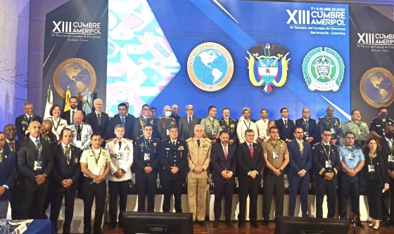 ￼Prefectura Naval Argentina participó de la “XIII Cumbre de la Comunidad de Policías de América”  y el PG Jorge Raúl Bono recibió una distinción