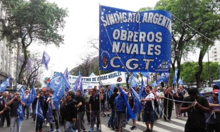 El Sindicato de Obreros Navales suma respaldo gremial en su lucha contra el cierre del Astillero UABL