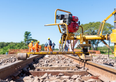 Trenes Argentinos avanza en obras de infraestructura en Chaco