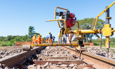 Trenes Argentinos avanza en obras de infraestructura en Chaco