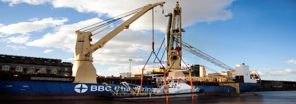 <strong>La draga Pancho arribó al Muelle Público del Puerto Buenos Aires</strong>