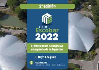 Expo Escobar 2022: Ariel Sujarchuk presentó el multievento de negocios junto a más de 90 empresarios