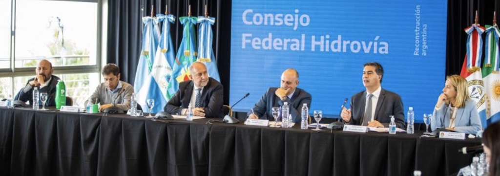 Guerrera encabezó la reunión del Consejo Federal Hidrovía (CFH)
