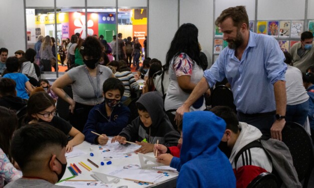 La JST en la Feria del Libro: “Andamos y nos Cuidamos” taller de escritura para niños 