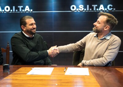 La JST firmó un convenio de cooperación con la AOITA