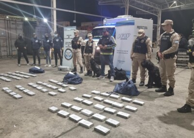 Zárate: Prefectura decomisó más de 78 kilos de cocaína que estaban ocultos en un buque