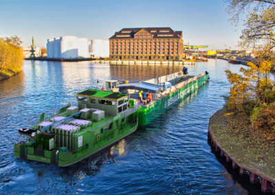 Entregan en Berlín a “Elektra”, el primer remolcador de empuje libre de emisiones
