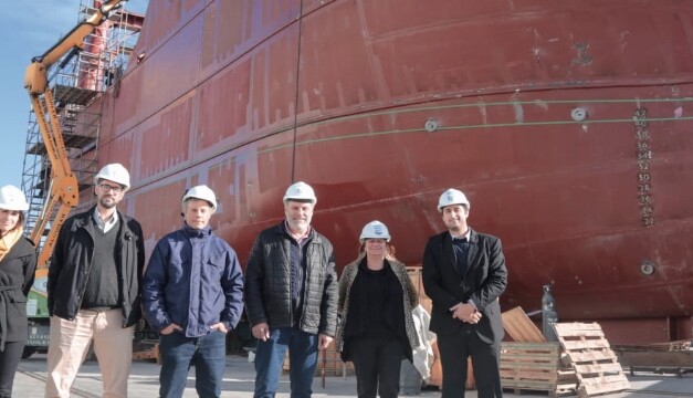 SPI Astilleros recibió la visita de autoridades portuarias provinciales