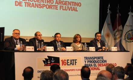 Gran convocatoria en el XVI Encuentro Argentino de Transporte<br>Fluvial