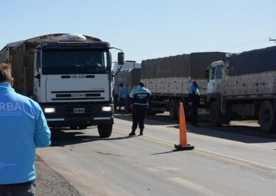 ARBA realiza controles a camiones cerealeros en principales puertos y rutas bonaerenses