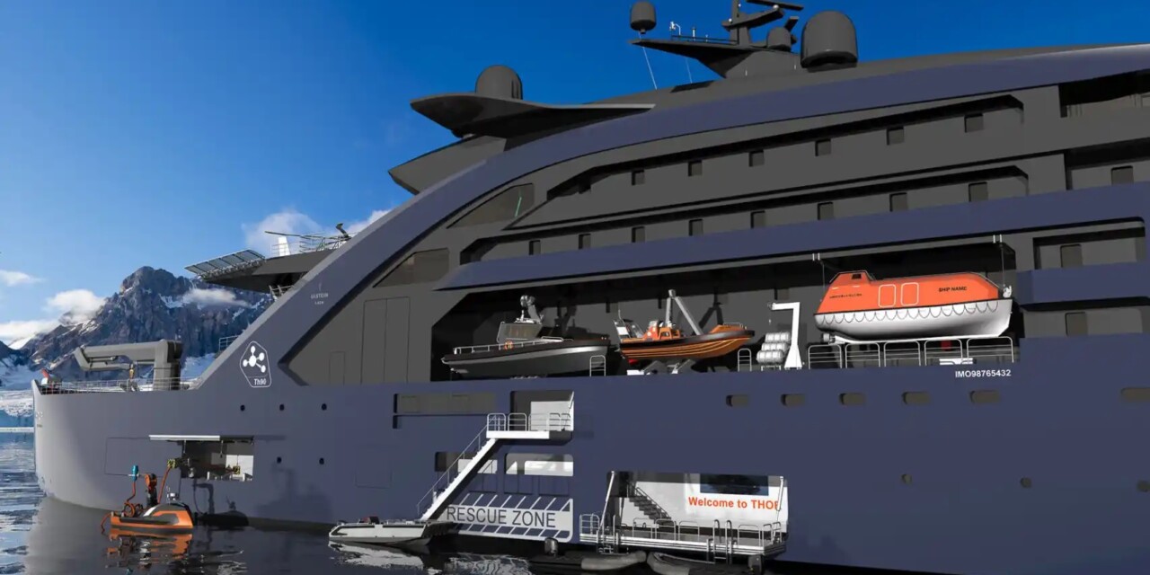 «Thor» la central nuclear flotante que recargará los cruceros eléctricos en alta mar