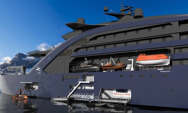 «Thor» la central nuclear flotante que recargará los cruceros eléctricos en alta mar