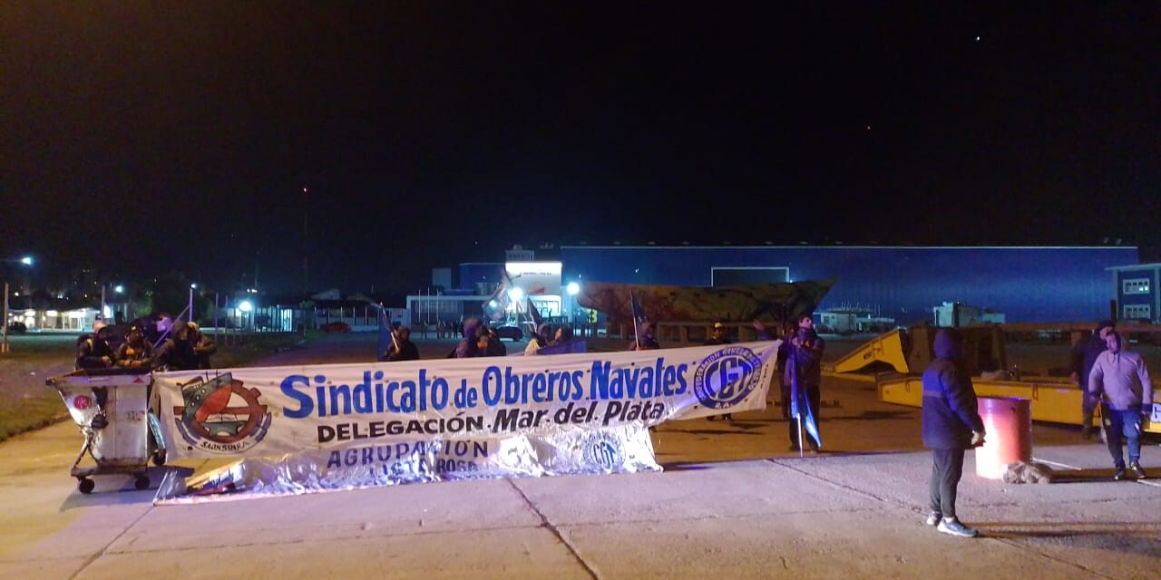 Conciliación obligatoria ante el paro de los obreros Navales