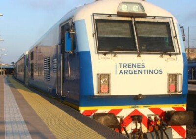 El tren que va para Córdoba y  San Luis parará en Pilar