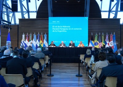 Importante debate sobre la Hidrovía y el Estado, en la Conferencia Hemisférica organizada por la AGP y CIP-OEA